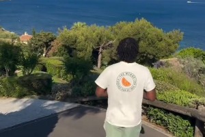 湖人球星东契奇现身乔丹品牌活动卢布尔雅那决赛现场...